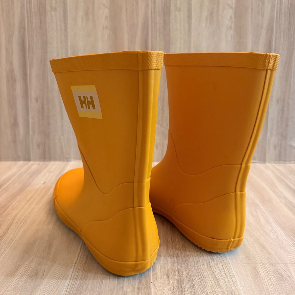 Helly Hansen Nordvik 2 Rain Boots Womens 8 38 Yellow Excellent Waterproof - Picture 3 of 7